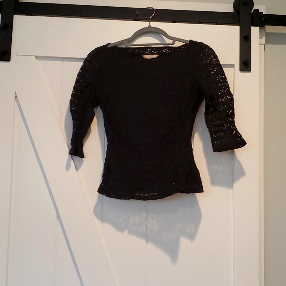 Banana Republic size 0 black Blouse